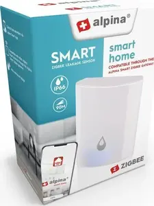 ALPINA датчик протечки Zigbee — беспроводной датчик воды, модель 8711252265513