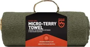 Towel Gear Aid Micro Terry Large – Gear Aid 69030, od green, quick-drying camping towel