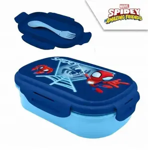 Детский ланчбокс Kids Euroswan Spiderman Spidey и друзья SB10197 — коробка для еды в школу