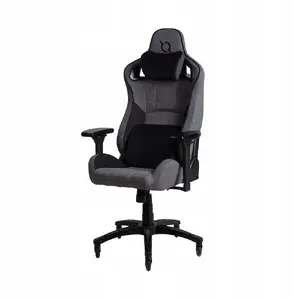 Gaming chair Aqirys FENRIR XL – ergonomic oversized office and gaming seat, grey/black