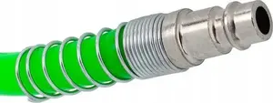 Spirālveida šļūtene ar ātrsavienotājiem Forsage 14 mm x 10 m — elastīga spirālveida caurule
