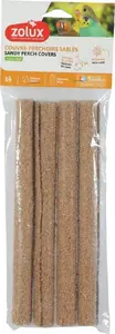 Perch Sanding Covers for Bird Rods ZOLUX 2/24 cm x4 — abrasive protective sleeve set