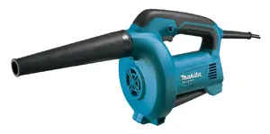 Handheld leaf blower Makita M4000B, 530 W AC, 16,000 RPM, 1.5 kg, black/blue