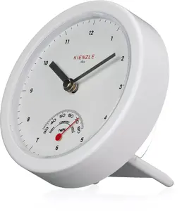 Mini bathroom clock Mebus KIENZLE model 14980 — compact wall or shelf clock for bathroom