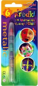 Face Crayons Titanum TI-188130 — Set of 6 Metallic Colors