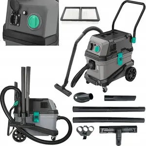 Drel celtniecības putekļsūcējs W18E330 1600W, 30 l ar automātisko filtra kratītāju