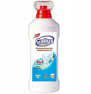 Гель для стирки Mondex GALLUS 2 л, 57 стирок, 3 в 1, WHITE