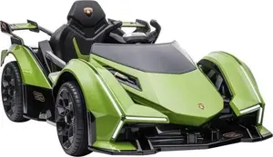 Детский электромобиль Lean Cars Lamborghini GT HL528 — на аккумуляторе, зелёный