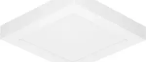 Потолочный светильник ORNO LETI LED 18W встраиваемый/настенный downlight квадратный 1300 лм 3000K белый с встроенным драйвером