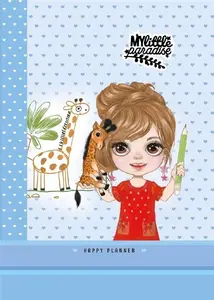 Кровать Fresh Planer для девочек 135x197 см с основанием 96 ламелей и коротким изголовьем, брокат