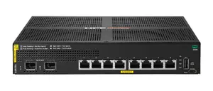 Коммутатор HPE Aruba Networking CX 6000 управляемый L2 — 8x Gigabit (10/100/1000) RJ-45, 2x SFP 1G, Class4 PoE 67W, 1U