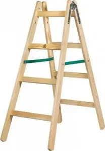 Koka kāpnes Braket Standard 2x4 pakāpieni 124 cm