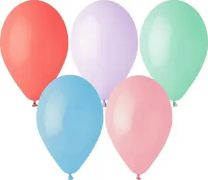 Balloons GoDan macaroon assorted colors 30 cm pack of 100