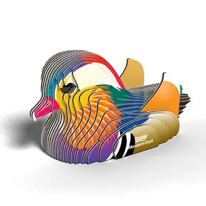 3D puzle TEKA Eugy Mandarīna pīle papīra komplekts