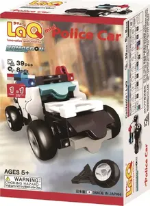 Образовательный конструктор Adamigo Mini Police Car – набор строительных блоков, модель 599833