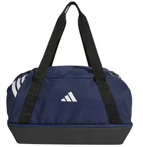 Спортивная сумка ADIDAS TIRO Duffle Bottom Compartment S KD4240 — компактная дорожная сумка с отделением для обуви