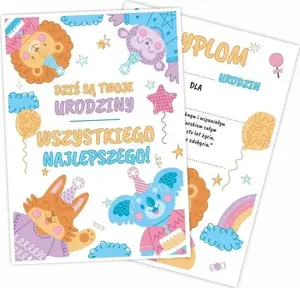 Greeting Card LearnHow Dyplom A5 double-sided 5 pcs – A5 size, 5 cards, double-sided print