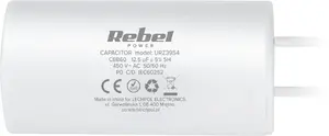 Конденсатор Rebel UR3953 12,5 мкФ 450 В для однофазных двигателей