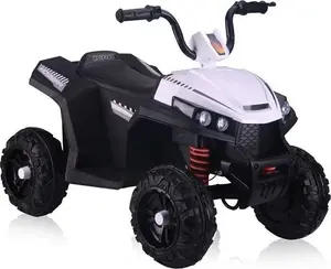 Elektriskais kvads Lean Cars S601 ar EVA riepām, balts — bērnu akumulatora ATV