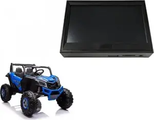 Auto LCD mūzikas panelis Lean Cars XMX613 — uz akumulatora 24V, audio panelis auto