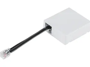 Extension module Homematic IP 153986A0 — white, wireless 868 MHz, 48×16×52 mm