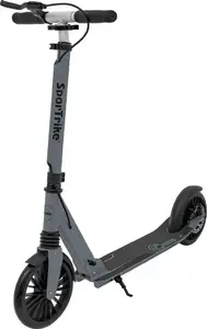 Kick Scooter SporTrike model ZSP.QZ-2033.SR — silver, three-wheeled child scooter