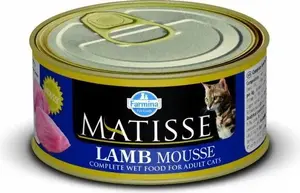 Mitrs kaķu barības Farmina Pet Foods Matisse Mus Jagnięcina 85 g paciņa