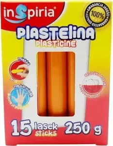 Modeling clay 250 g, 15 sticks — SCHEMAT (orange)