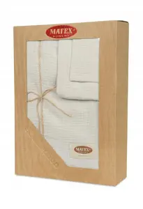 Bed linen cotton muslin set Multitex 220x200 cm duvet, 1 pillowcase 70x80 cm (2 pcs)