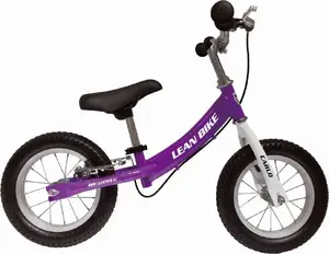 Braucamais stumjams LEANToys CARLO — bērnu stumjamais ritenis, modelis 2618, violets