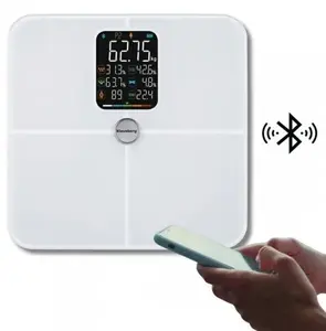 Весы напольные Klausberg KB-7941 — аналитические умные, совместимы с iOS и Android