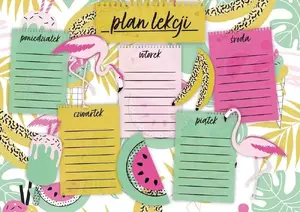 Lesson Planner A5 notebook, HENRY — weekly schedule format, compact academic organizer