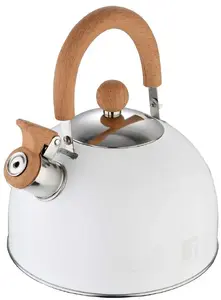 Stainless Steel Whistling Kettle 2.3 L BERGNER BG-37304 — stovetop kettle with whistle