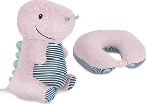 Ceļojuma kakla spilvens SPOKEY Spokey CUDDLY — U formas ergonomisks atbalsts galvai un kaklam, kompakts ceļojuma aksesuārs