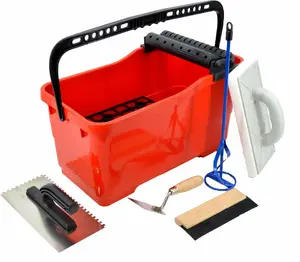 Tile Setter Tool Kit AWTools AW30345 with Bucket — AWTools tiling set
