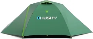 Палатка HUSKY BURTON 23 — туристическая палатка, модель HY-1H0-7251, зелёная