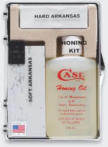 Knife Sharpening Case Set by Sferazabawek — portable sharpening kit, storage case