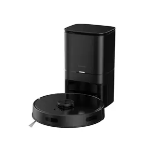 Robot vacuum Hombli HBVR-0100 — bagless 0.35 L, 3200 mAh, 90 min runtime, 33 cm diameter, black