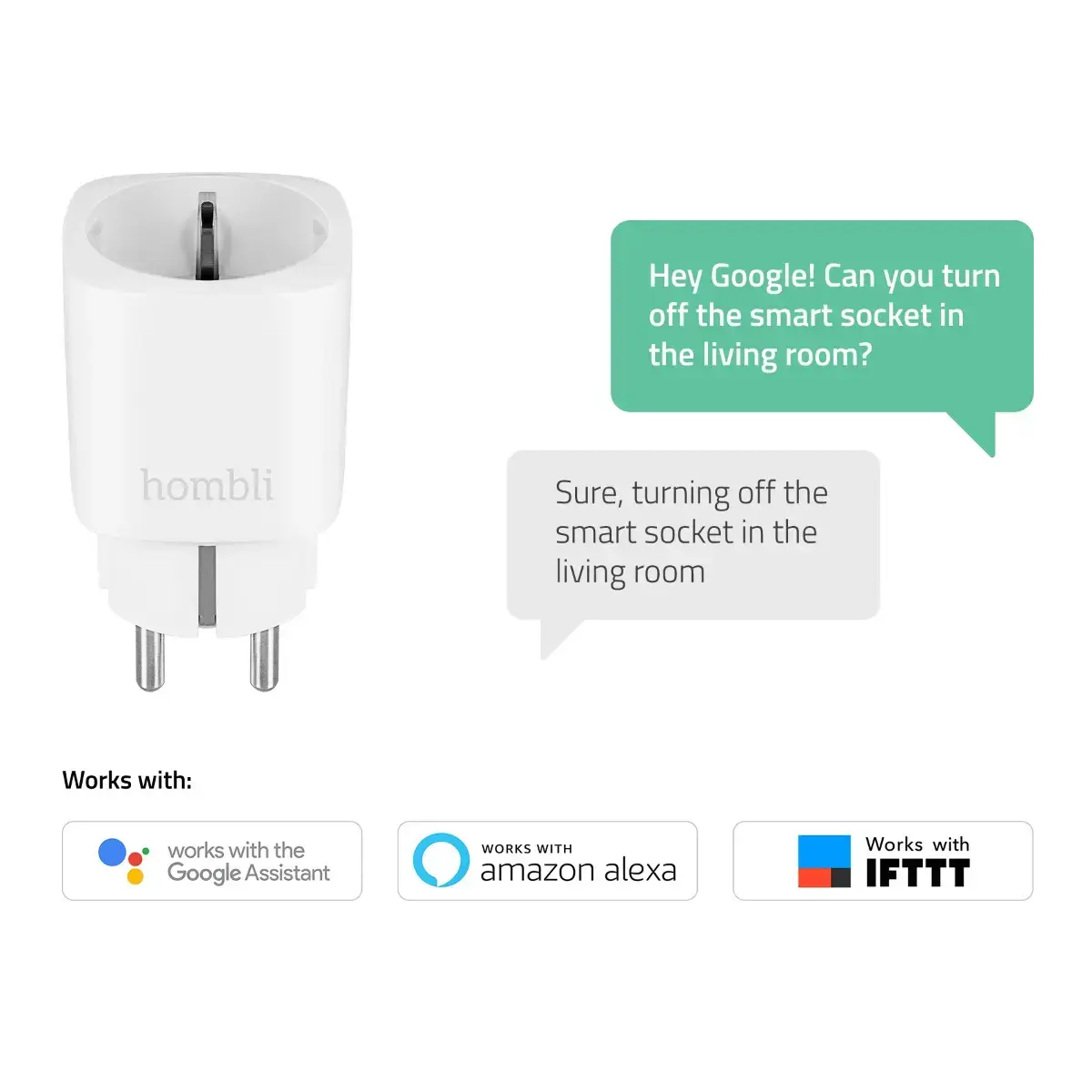 Hombli Smart Socket EU — умная розетка Avanca International BV Photo 6