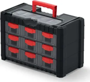 Tool organizer Prosperplast KMC303 — portable tool box organizer for small hand tools and accessories