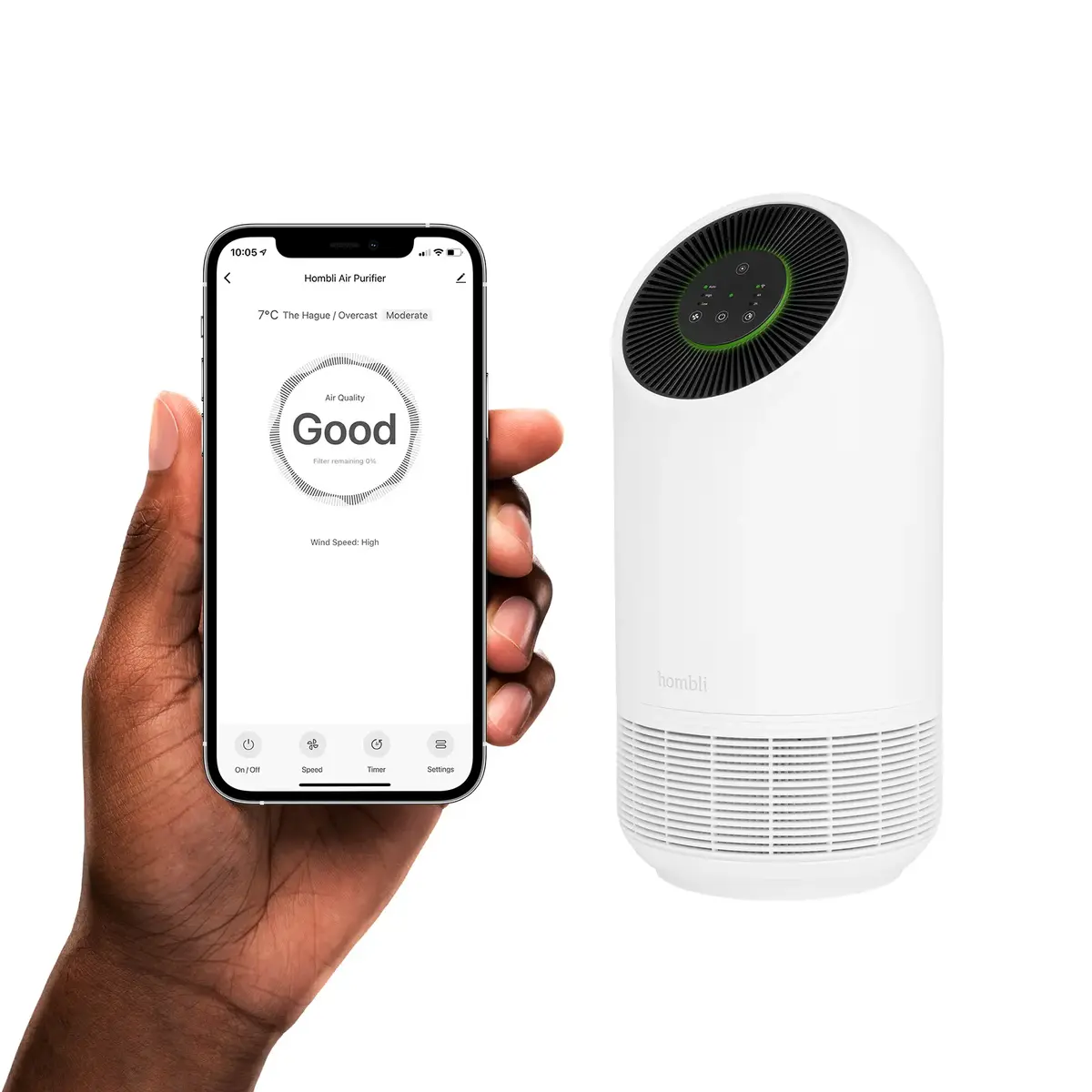 Hombli Smart Air Purifier — Avanca International BV Photo 5