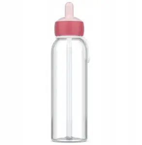 Baby Feeding Bottle U-grow Campus 500 ml Flip-up Cap — Cool Pink