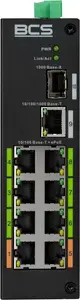 BCS Switch 8x PoE 1x RJ45 1x SFP Gigabit BCS-L-SP08E01G-1SFP(2)