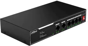 Tīkla slēdzis DAHUA SF1006LP — 6 porta nevadāms PoE slēdzis