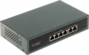 Network Switch APTI POE POE0402-60W-ECO 4-port PoE switch, 60W total power