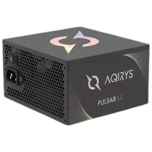 Блок питания Aqirys AQRYS_PULSARLS550W 550 Вт, 20+4 pin ATX, 80 PLUS White, немодульный, вентилятор 120 мм, чёрный