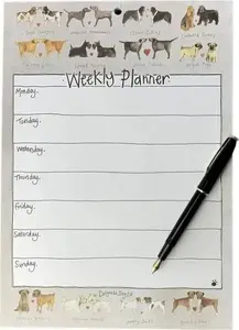 TEKA weekly planner A4 60 sheets WP01 – weekly layout, A4 size, 60 pages