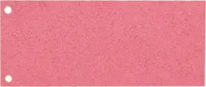 ESSELTE divider tabs A4 1/3 height, Maxi red (model 624446)