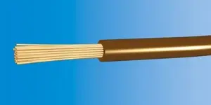 Cable LGYDY LGY 1×0.75 mm² brown, 300/500 V (model LGY0,75_500)