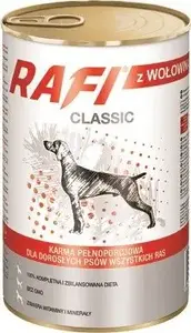 Mitrs suņu barība RAFI Rafi Classic liellopa, 1240 g